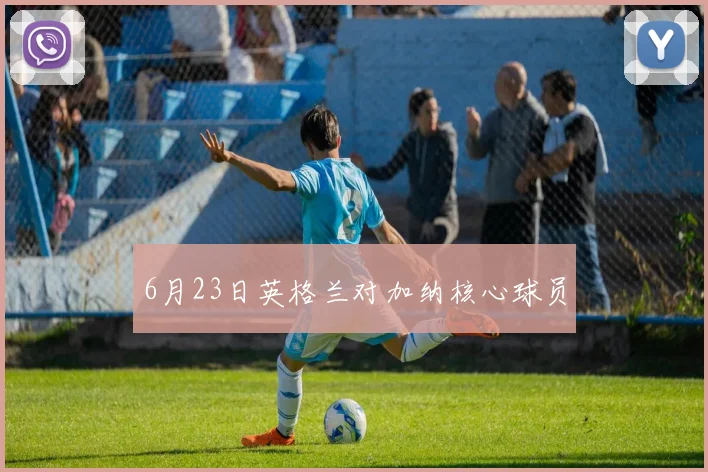 6月23日英格兰对加纳核心球员